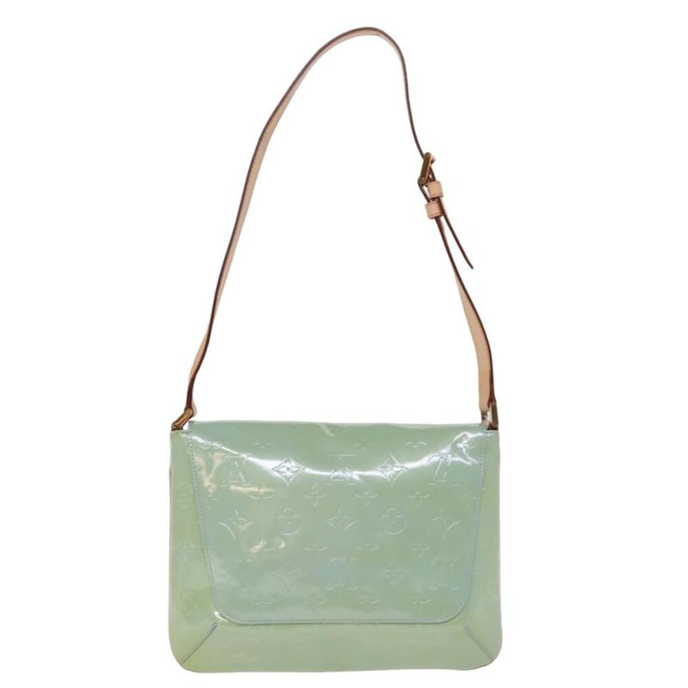 Louis Vuitton Thompson Street Blue Patent Leather Shoulder Bag (Pre-Owned) - Picture 2 of 16